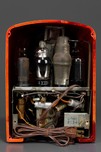 Highly Swirled Oxblood Catalin Emerson BT-245 ’Tombstone’ Radio